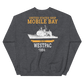 USS Mobile Bay (CG-53) 1994 Deployment Sweatshirt – back view, heather