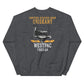 USS Oriskany (CVA-34) 1963-64 WESTPAC Unisex Sweatshirt – back view, heather