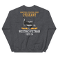 USS Oriskany (CVA-34) 1973-74 WESTPAC/VIETNAM Unisex Sweatshirt – back view, heather