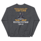 USS Yorktown (CVS-10) 1964-65 WESTPAC/VIETNAM Unisex Sweatshirt – back view, heather