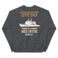 USS Leyte Gulf (CG-55) 2008-09 Deployment Sweatshirt – back view, heather
