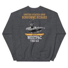 Load image into Gallery viewer, USS Bonhomme Richard (CVS-31) 1962-63 WESTPAC Unisex Sweatshirt