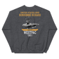 USS Bonhomme Richard (CVS-31) 1961 WESTPAC Unisex Sweatshirt – back view, heather