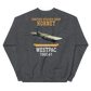 USS Hornet (CVS-12) 1960-61 WESTPAC Sweatshirt – back view, heather