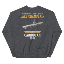 Load image into Gallery viewer, USS Lake Champlain (CVS-39) 1962 CARIBBEAN Sweatshirt