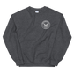 USS Bunker Hill (CG-52) 1988-89 Deployment Sweatshirt – front view, heather