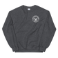 USS Thomas Hudner (DDG-116) 2021 MAIDEN DEPLOYMENT Unisex Sweatshirt – front view, heather