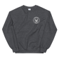USS Stout (DDG-55) 1996 MAIDEN DEPLOYMENT Unisex Sweatshirt – front view, heather