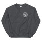 USS Jason Dunham (DDG-109) 2012 MAIDEN DEPLOYMENT Unisex Sweatshirt – front view, heather