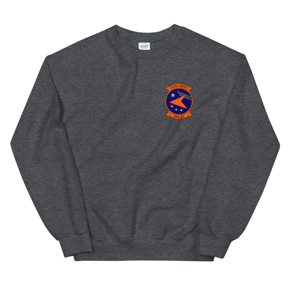 VFA-81 Sunliners Squadron Crest Unisex Sweatshirt
