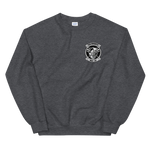 HSC-22 Sea Knights Squadron Crest Unisex Sweatshirt – front view, heather