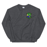 HSM-48 Vipers Squadron Crest Unisex Sweatshirt – front view, heather