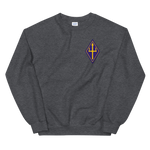 VP-26 Tridents Squadron Crest Sweatshirt – front view, heather