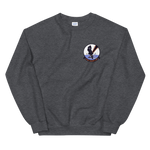 VP-30 Pro's Nest Squadron Crest Sweatshirt – front view, heather