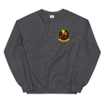 VP-94 Crawfisher's Squadron Crest Sweatshirt – front view, heather
