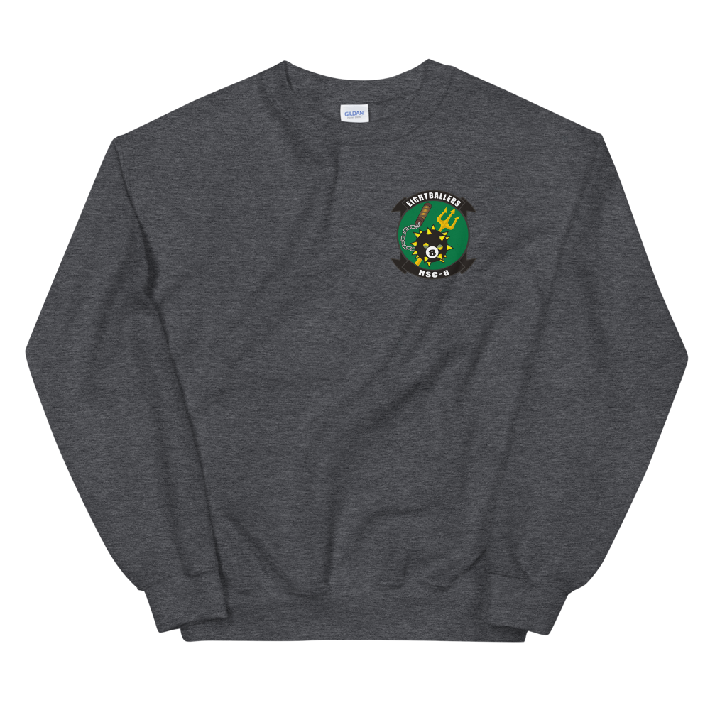 HSC-8 Eightballers Squadron Crest Sweatshirt