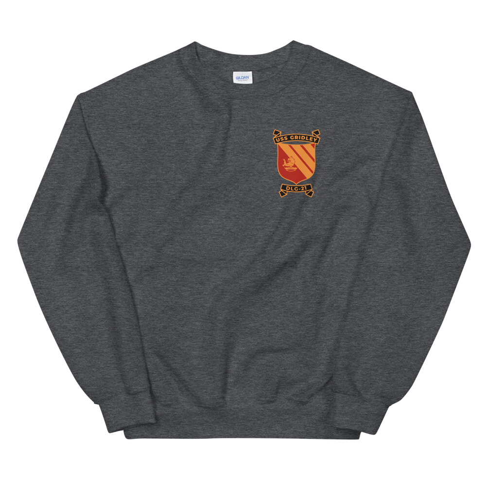 Unisex Sweatshirt – front view, heather