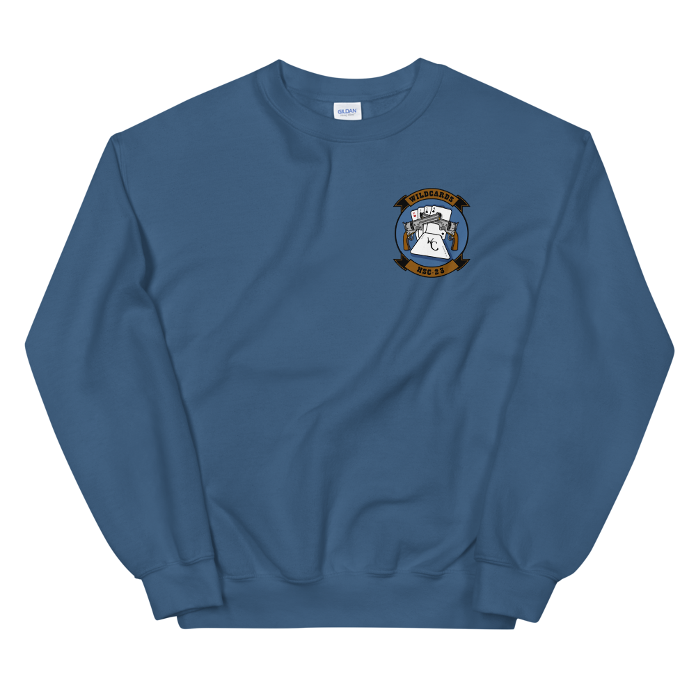 HSC-23 Wildcards Squadron Crest Unisex Sweatshirt