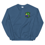 HSM-48 Vipers Squadron Crest Unisex Sweatshirt – front view, indigo