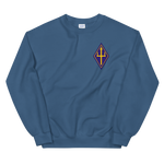 VP-26 Tridents Squadron Crest Sweatshirt – front view, indigo