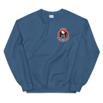 VP-16 Eagles Squadron Crest Sweatshirt – front view, indigo