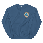 VP-9 Golden Eagles Squadron Crest (1) Sweatshirt – front view, indigo