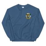 VP-8 Fighting Tigers Squadron Crest Sweatshirt – front view, indigo