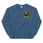 VP-94 Crawfisher's Squadron Crest Sweatshirt – front view, indigo
