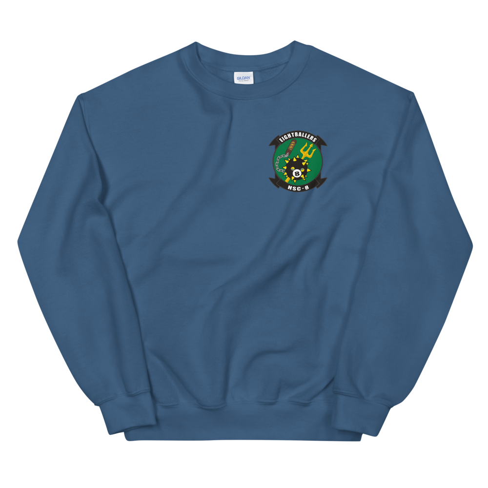 HSC-8 Eightballers Squadron Crest Sweatshirt