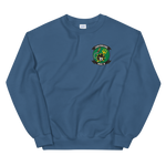 HSC-8 Eightballers Squadron Crest Sweatshirt – front view, indigo