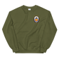 USS Yellowstone (AD-41) 1990-91 ODS/S Cruise Sweatshirt – front view, military green