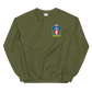 USS Austin (LPD-4) 2002-03 Cruise Sweatshirt – front view, military green