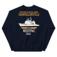 USS Chancellorsville (CG-62) 2008 WESTPAC Sweatshirt – back view, navy
