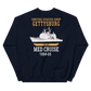 USS Gettysburg (CG-64) 1994-95 MED Sweatshirt – back view, navy