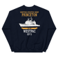 USS Princeton (CG-59) 2013 WESTPAC Sweatshirt – back view, navy