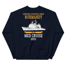 Load image into Gallery viewer, USS Normandy (CG-60) 2005 MED Unisex Sweatshirt