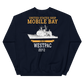 USS Mobile Bay (CG-53) 2012 Deployment Sweatshirt – back view, navy
