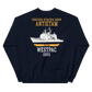 USS Antietam (CG-54) 2005 Deployment Sweatshirt – back view, navy