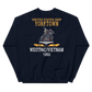 USS Yorktown (CVS-10) 1966 WESTPAC/VIETNAM Unisex Sweatshirt – back view, navy