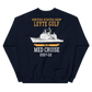 USS Leyte Gulf (CG-55) 2001-02 Deployment Sweatshirt – back view, navy