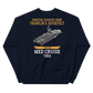 USS Franklin D. Roosevelt (CVA-42) 1964 MED CRUISE Sweatshirt – back view, navy