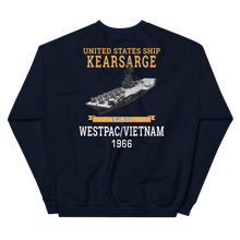 Load image into Gallery viewer, USS Kearsarge (CVS-33) 1966 WESTPAC/VIETNAM Sweatshirt