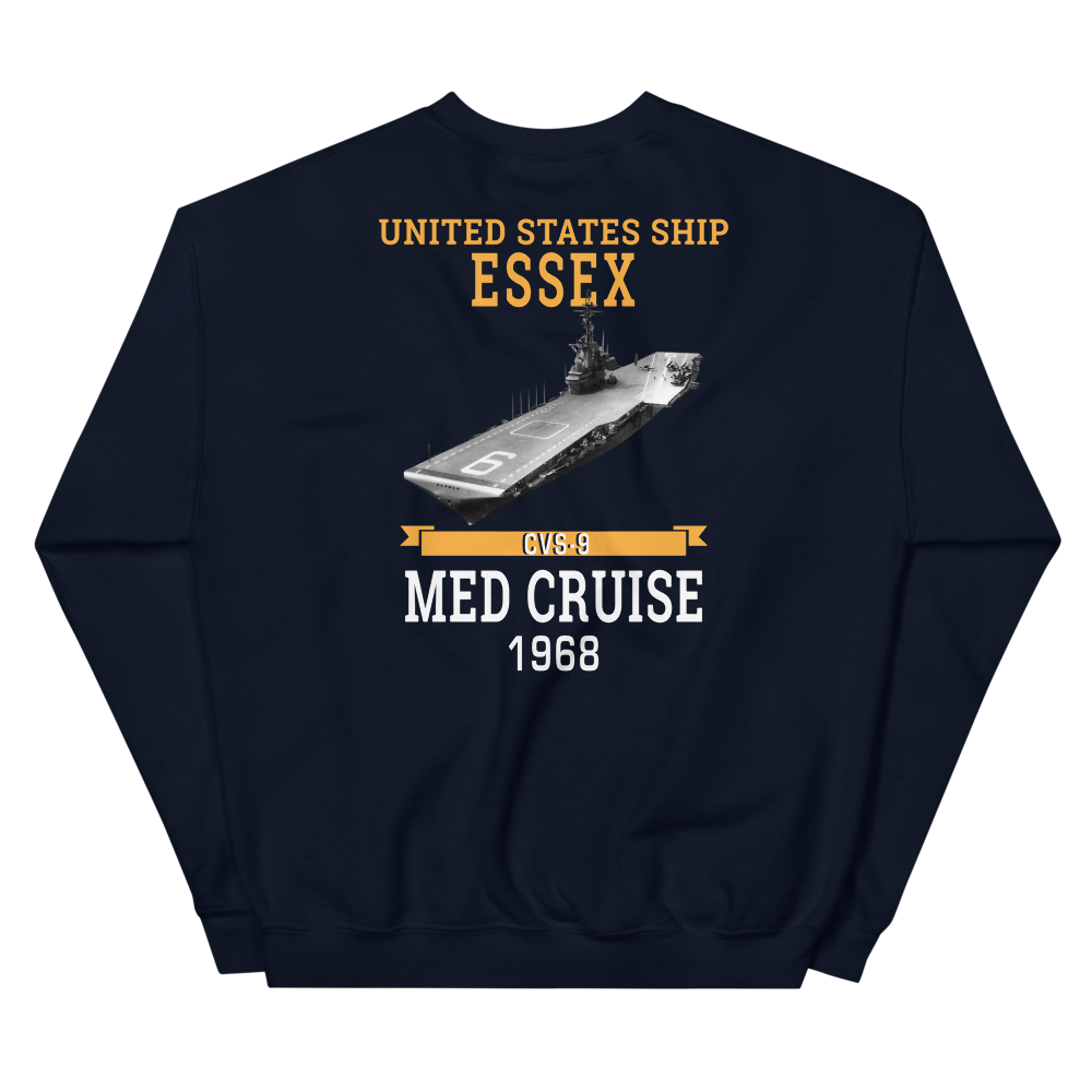 USS Essex (CVS-9) 1968 MED CRUISE Sweatshirt