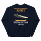 USS Hornet (CVS-12) 1965-66 WESTPAC/VIETNAM Sweatshirt – back view, navy
