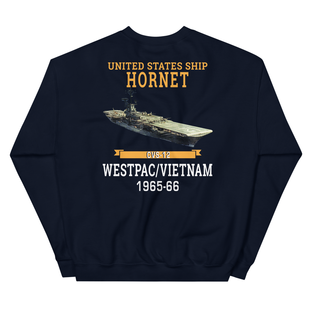 USS Hornet (CVS-12) 1965-66 WESTPAC/VIETNAM Sweatshirt