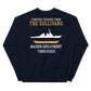 USS The Sullivans (DDG-68) 1999-2000 MAIDEN DEPLOYMENT Unisex Sweatshirt – back view, navy