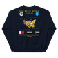 USS Blue Ridge (LCC-19) 1990-91 ODS/S Cruise Sweatshirt – back view, navy