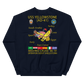 USS Yellowstone (AD-41) 1990-91 ODS/S Cruise Sweatshirt – back view, navy