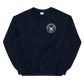 USS Cape St. George (CG-71) 2014-15 MED Unisex Sweatshirt – front view, navy
