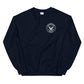 USS Oriskany (CVA-34) 1963-64 WESTPAC Unisex Sweatshirt – front view, navy
